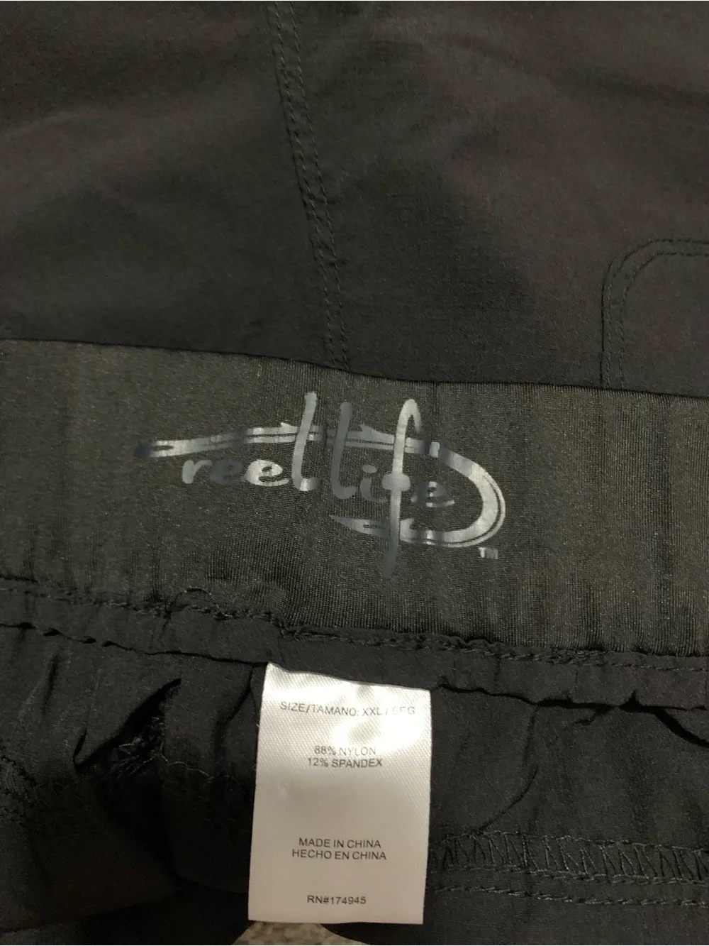 Reel Life Black Women's Athletic Shorts with Front Pockets